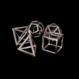 The 5 Platonic Solids